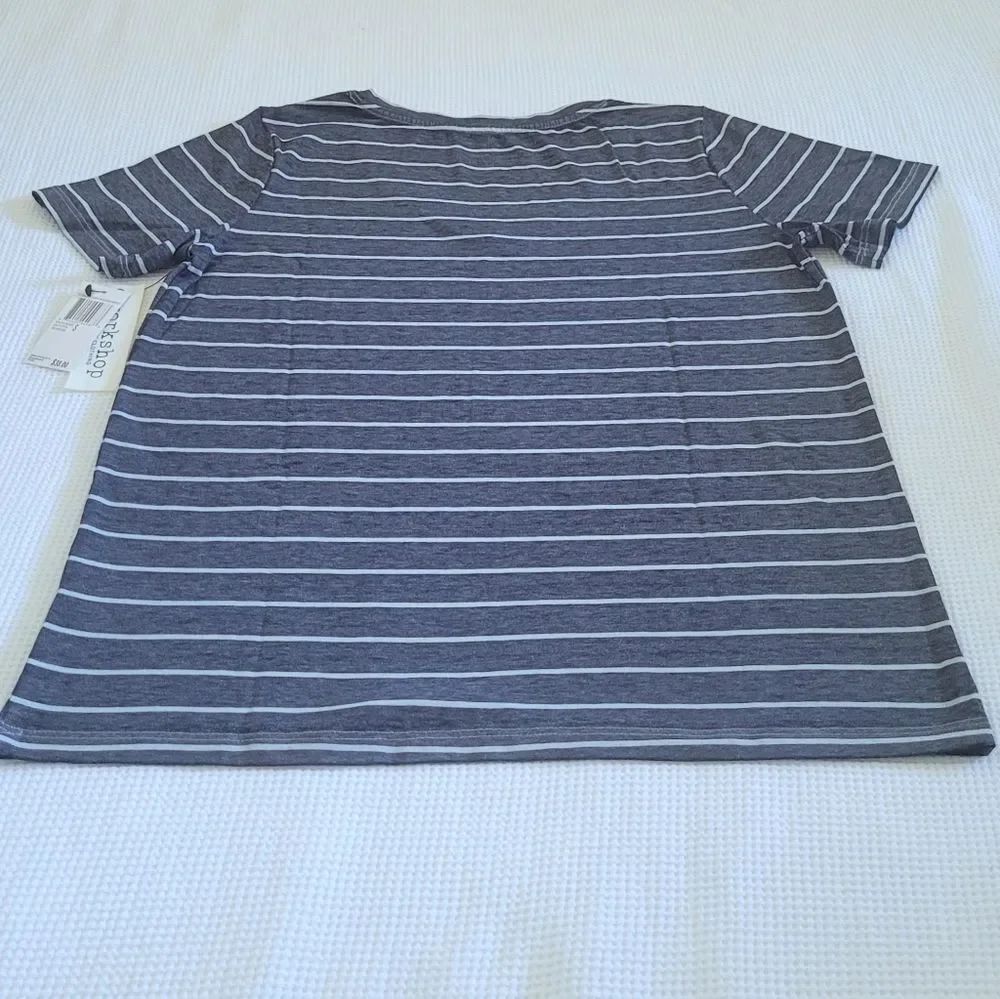 Workshop Republic Clothing Striped Tee - NWT - Picture 9 of 11